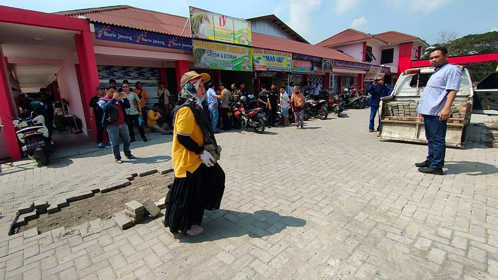 Pemberlakuan Parkir Gratis Hilangkan PAD Rp130 juta, Parkir Pasar Sukowati Kembali Berbayar