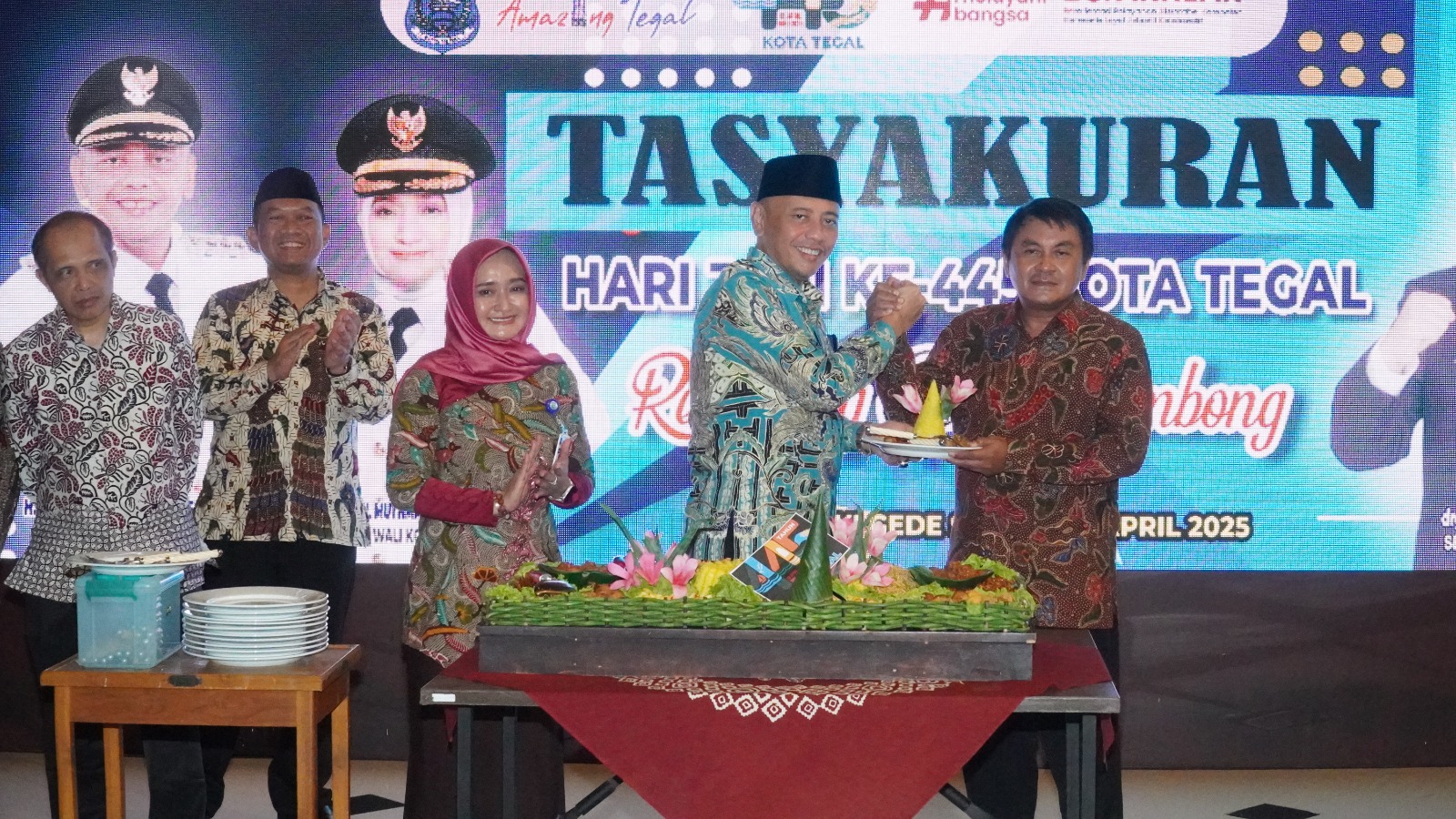 Tasyakuran Hari Jadi ke-445, Kota Tegal Wujudkan Kolaborasi Membangun Lebih Maju
