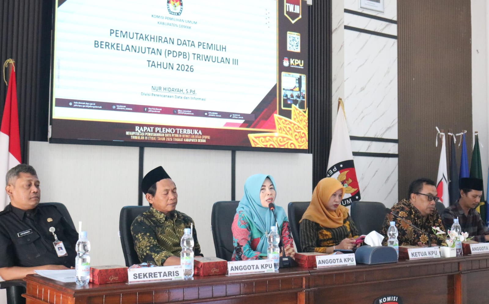 KPU Demak Catat 19.853 Masukan dalam Pemutakhiran Data Pemilih Triwulan III