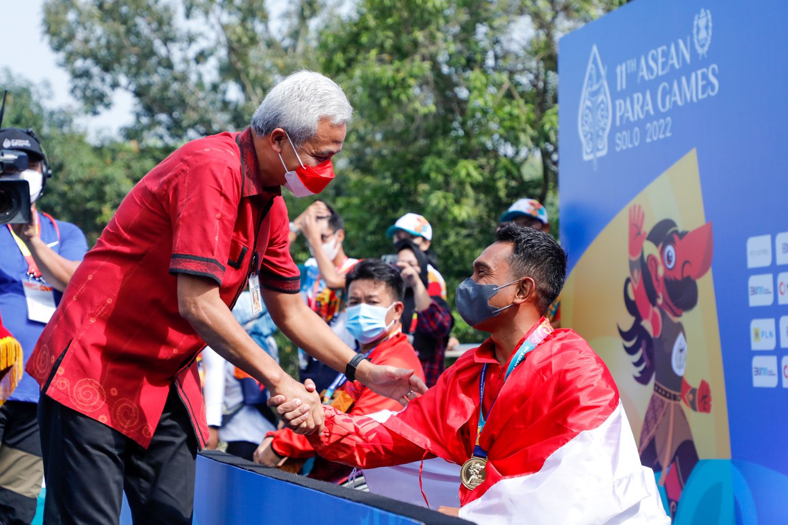 Dukung Langsung Atlet Para Swimming, Ganjar: Mereka Kebanggaan Indonesia 