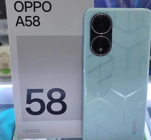 Oppo A58, Smartphone Canggih dengan Layar Besar, Kamera Jernih dan Baterai Tahan Lama