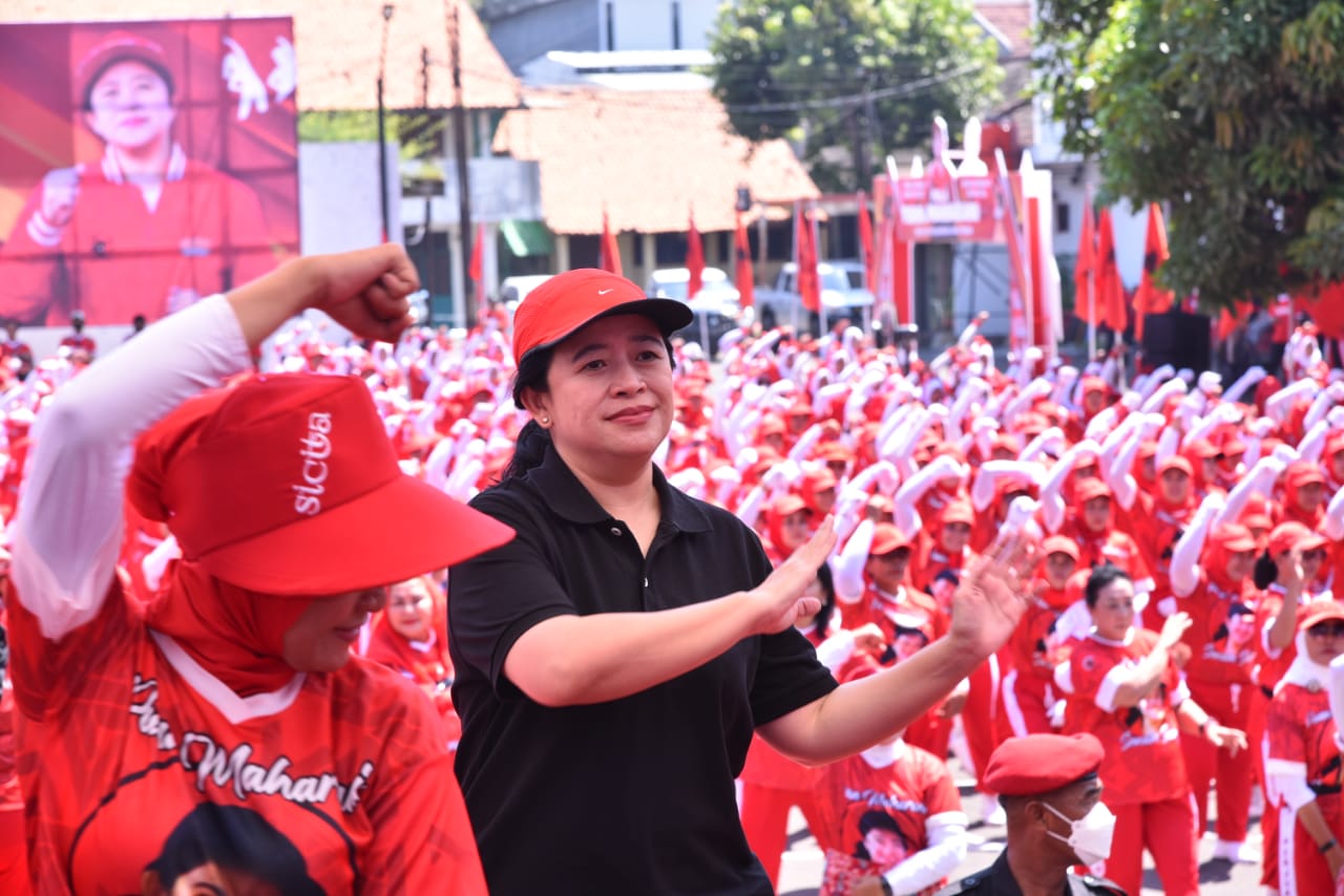 Hadiri Final Lomba Senam SICITA, Puan Maharani: Perempuan Indonesia Harus Sehat