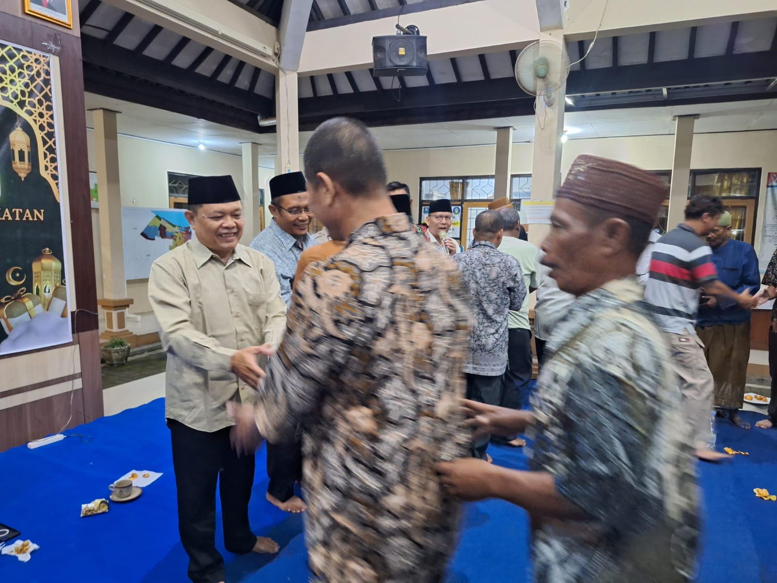 Halal Bi Halal Kelurahan Pekauman Kota Tegal, Pendongeng Kak Tedy Beri Motivasi