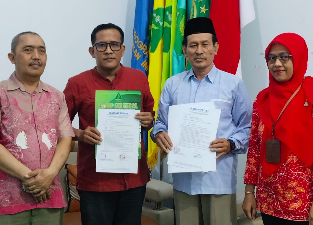 Dukung Koran Digital, STKIP NU Tegal Gandeng Radar Tegal ‎