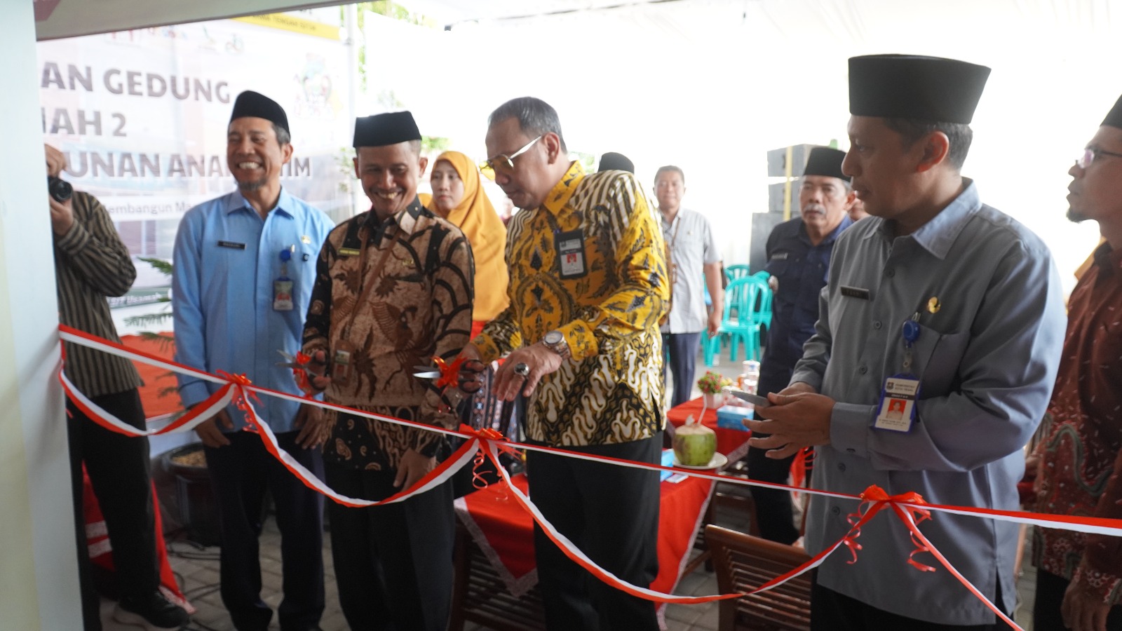 Wali Kota Tegal Resmikan Gedung RA Usamah ‎