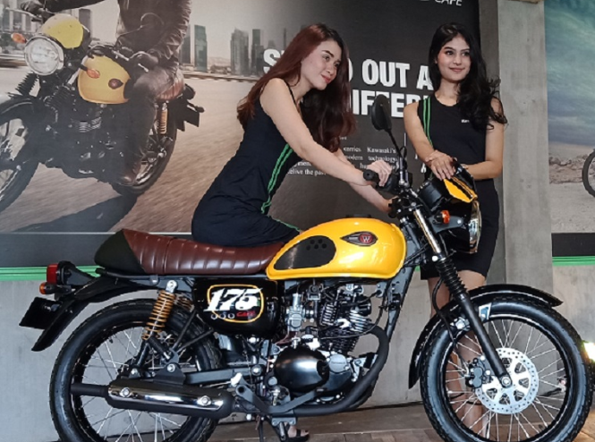 9 Spesifikasi Terbaru Motor Kawasaki W175, Dilengkapi Instrumen Digital Modern