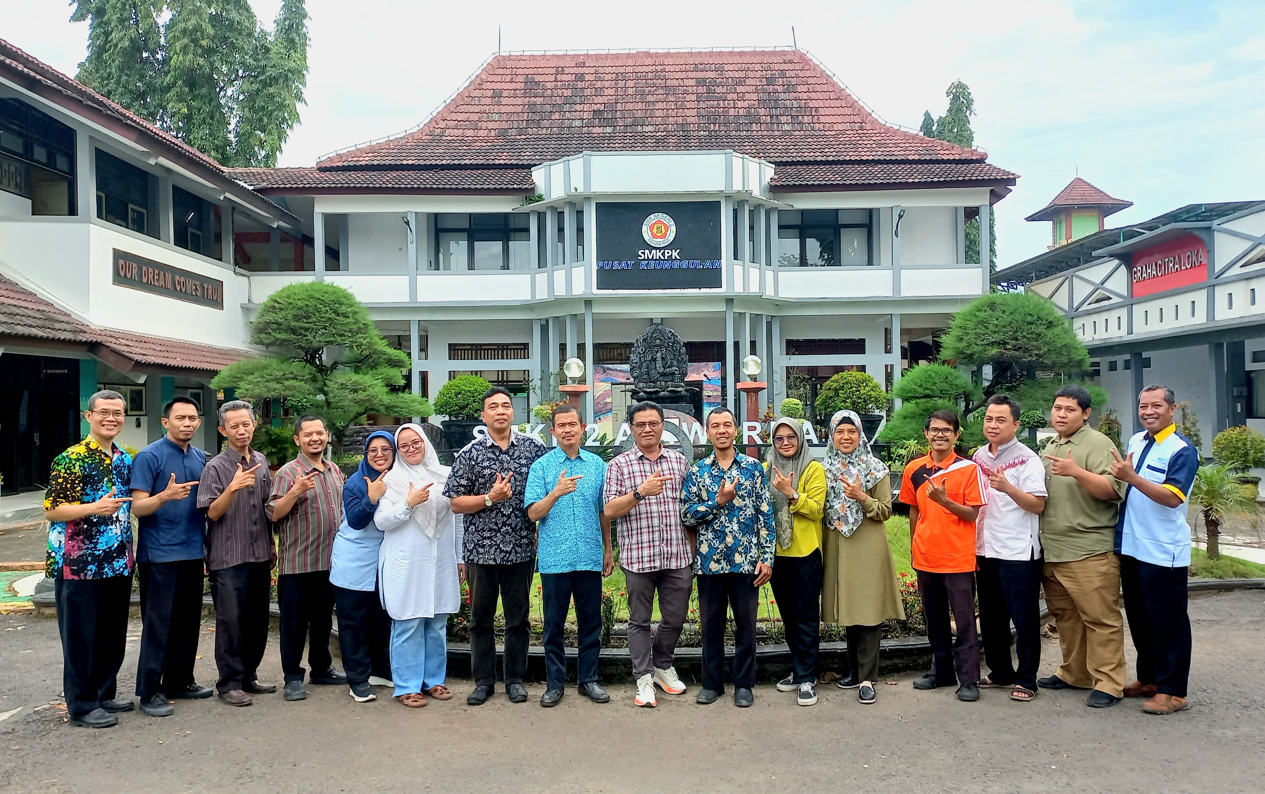 Tim BNSP Kunjungi SMK Negeri 2 Aidiwerna Kabupaten Tegal 