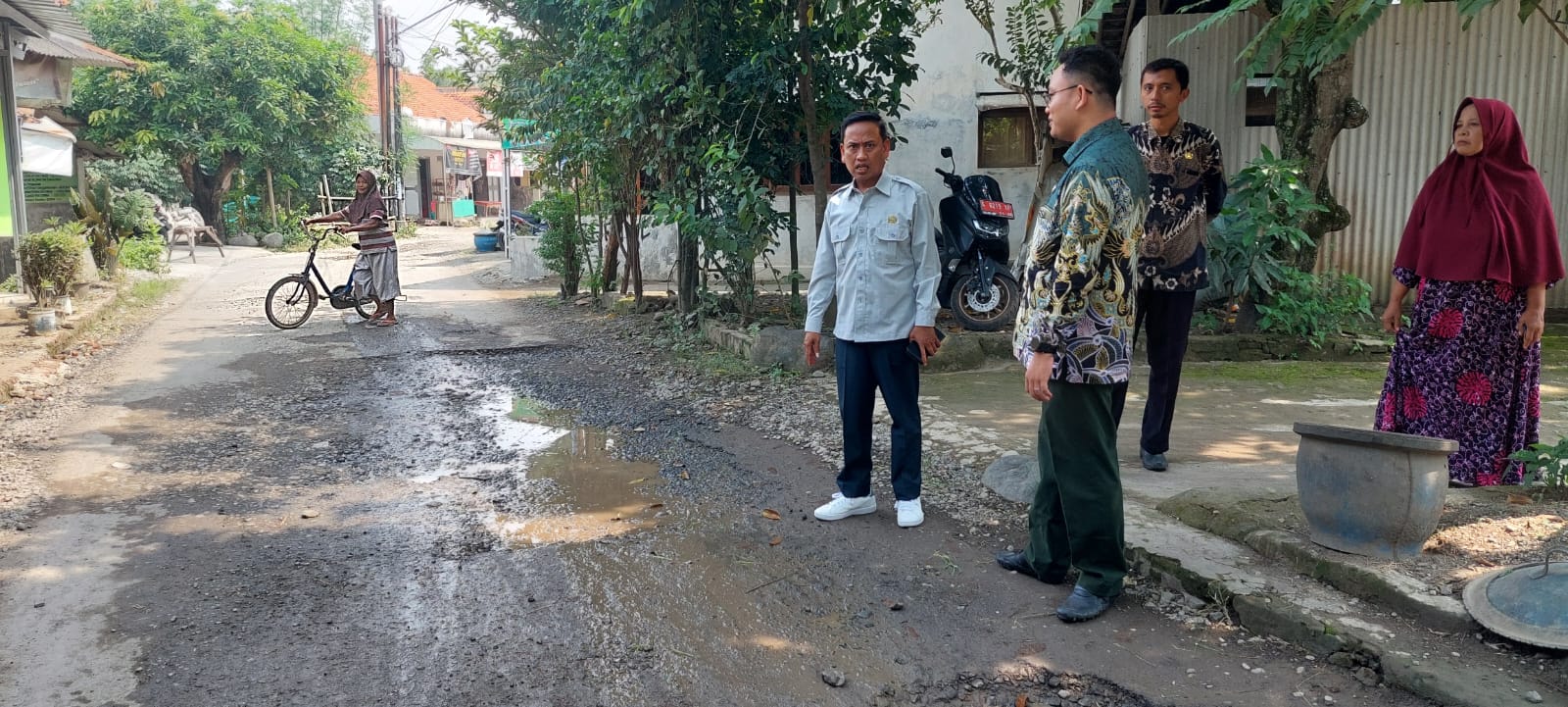 DPRD Desak Perbaikan Jalan Babakan-Jatibogor Kabupaten Tegal, Banyak Lubang