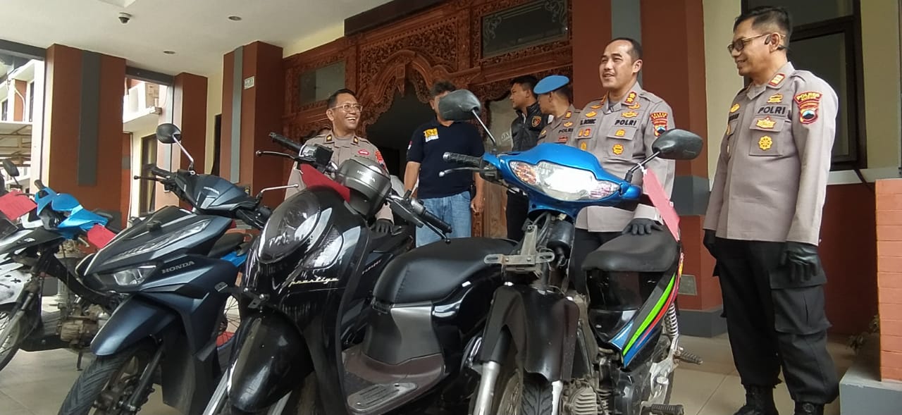 Curi Motor Jadul, Buruh Proyek asal Tangerang Ditangkap Polisi