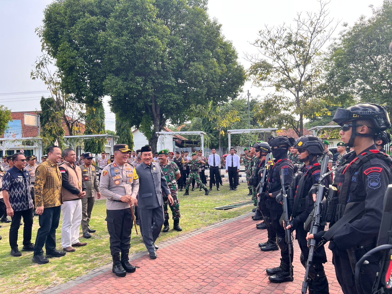 Sebanyak 460 Personel Polres Sragen Mulai Diterjunkan Amankan Pilkada