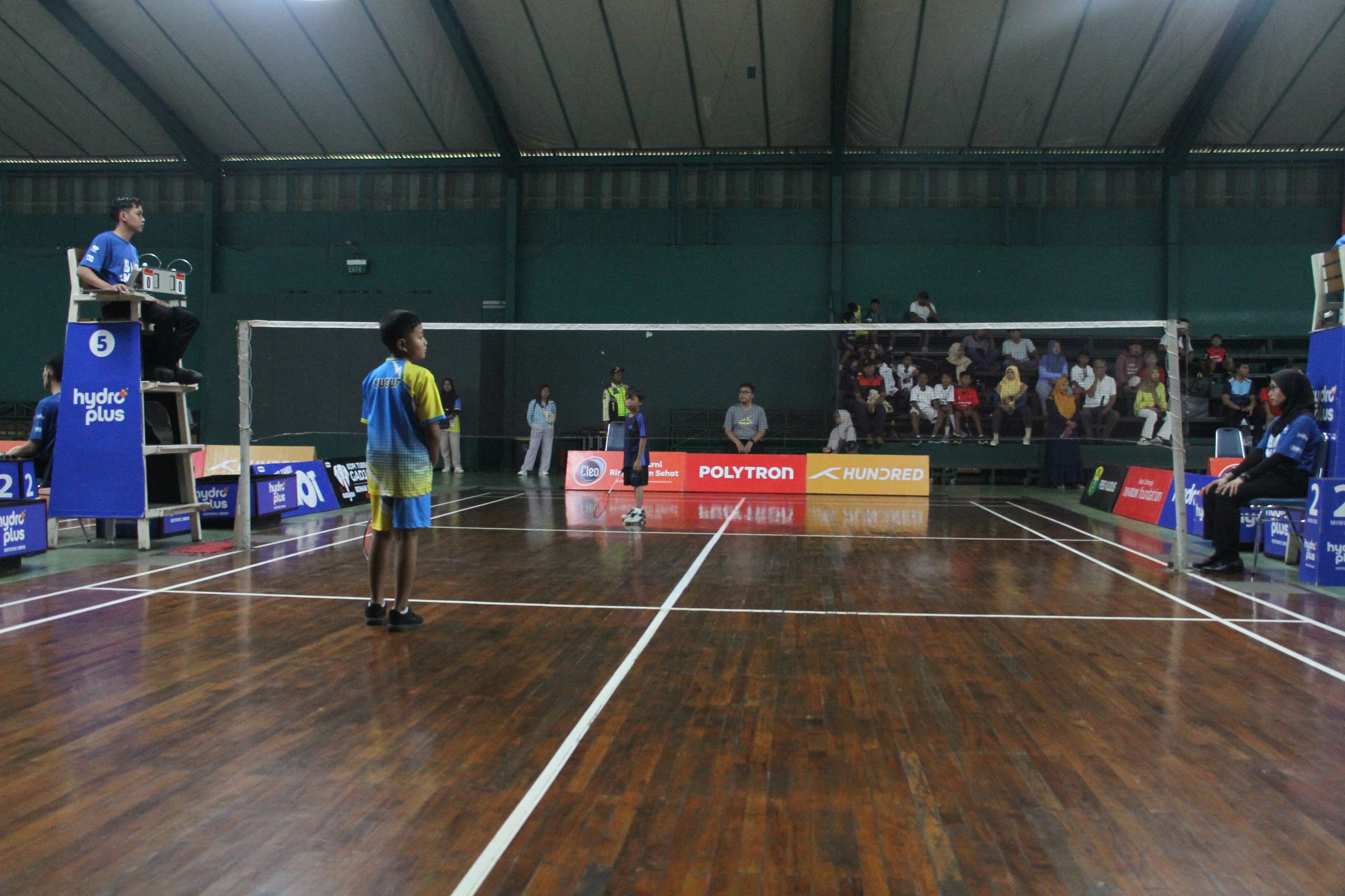  Tanding di Polytron Bupati Cup 2025, 621 Atlet Bulutangkis Kudus Berburu  Tiket Kejurprov 