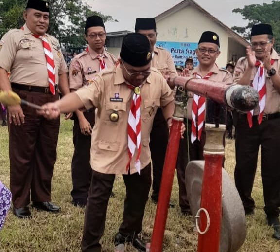 232 Pramuka Ikuti Pesta Siaga Tingkat Kecamatan Margadana Kota Tegal 