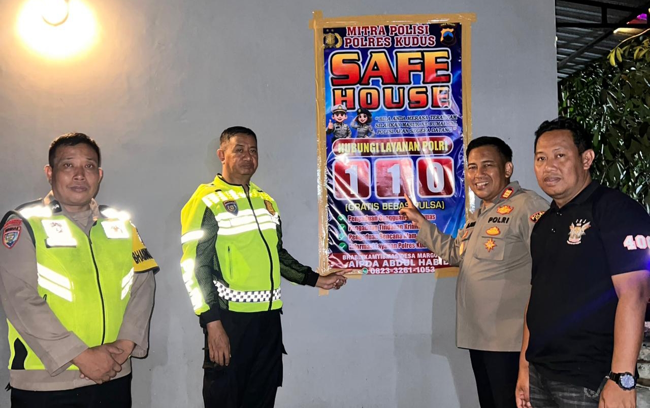 Dua Rumah Aman Hadir di Kudus, Apa Manfaat Safe House 110 Bagi Masyarakat?