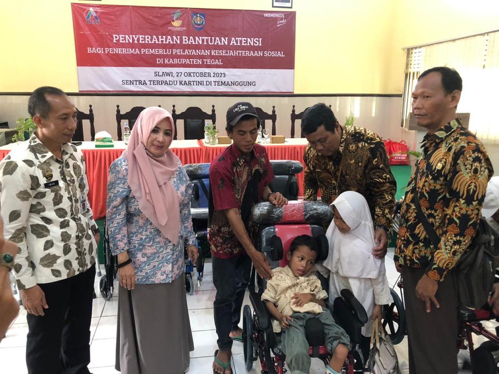 Mantap! Tahun 2023, Dinsos Kabupaten Tegal Gelontoran Bantuan Asistensi Sosial Rp 1.590.104.000