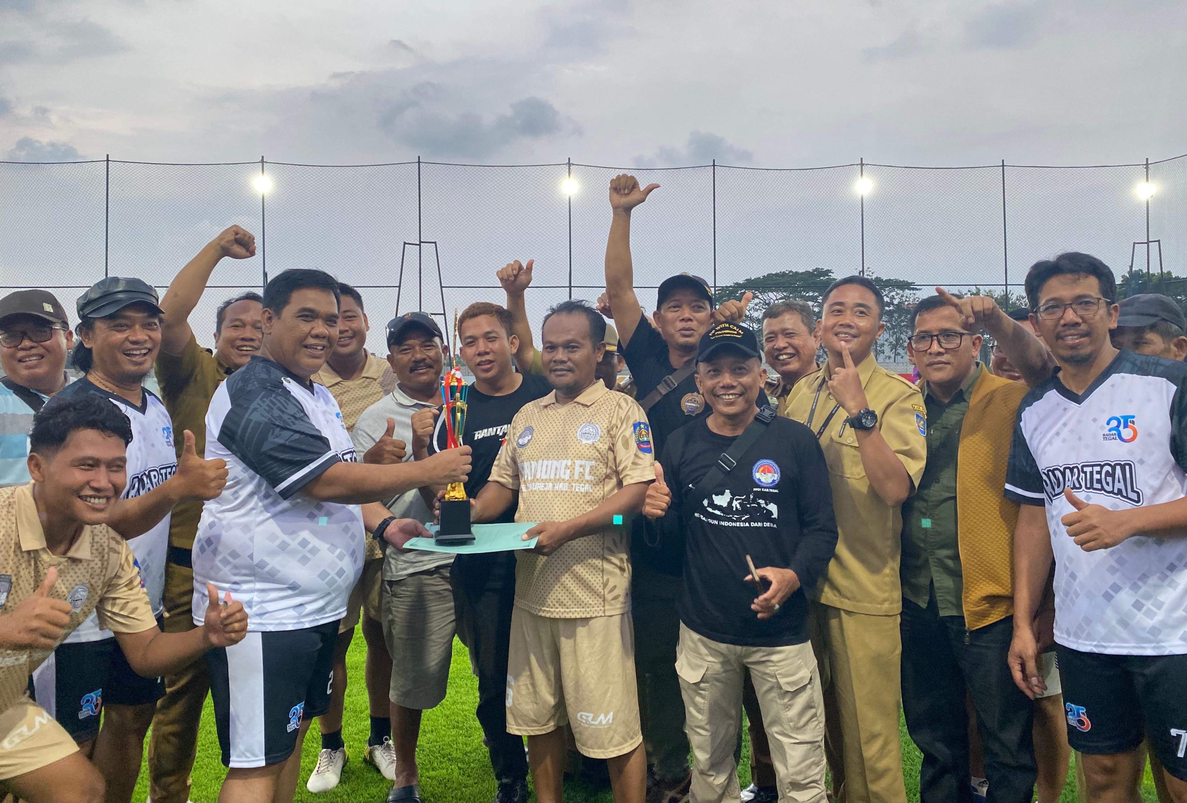 Warureja Juara, Mini Soccer Bupati Tegal Cup 2025 Meriah ‎