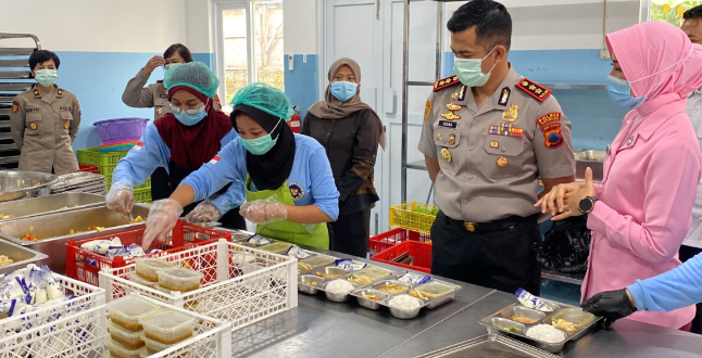Kapolres Boyolali Cek SPPG: Ingatkan Manajemen Penyajian Makanan yang Higienis