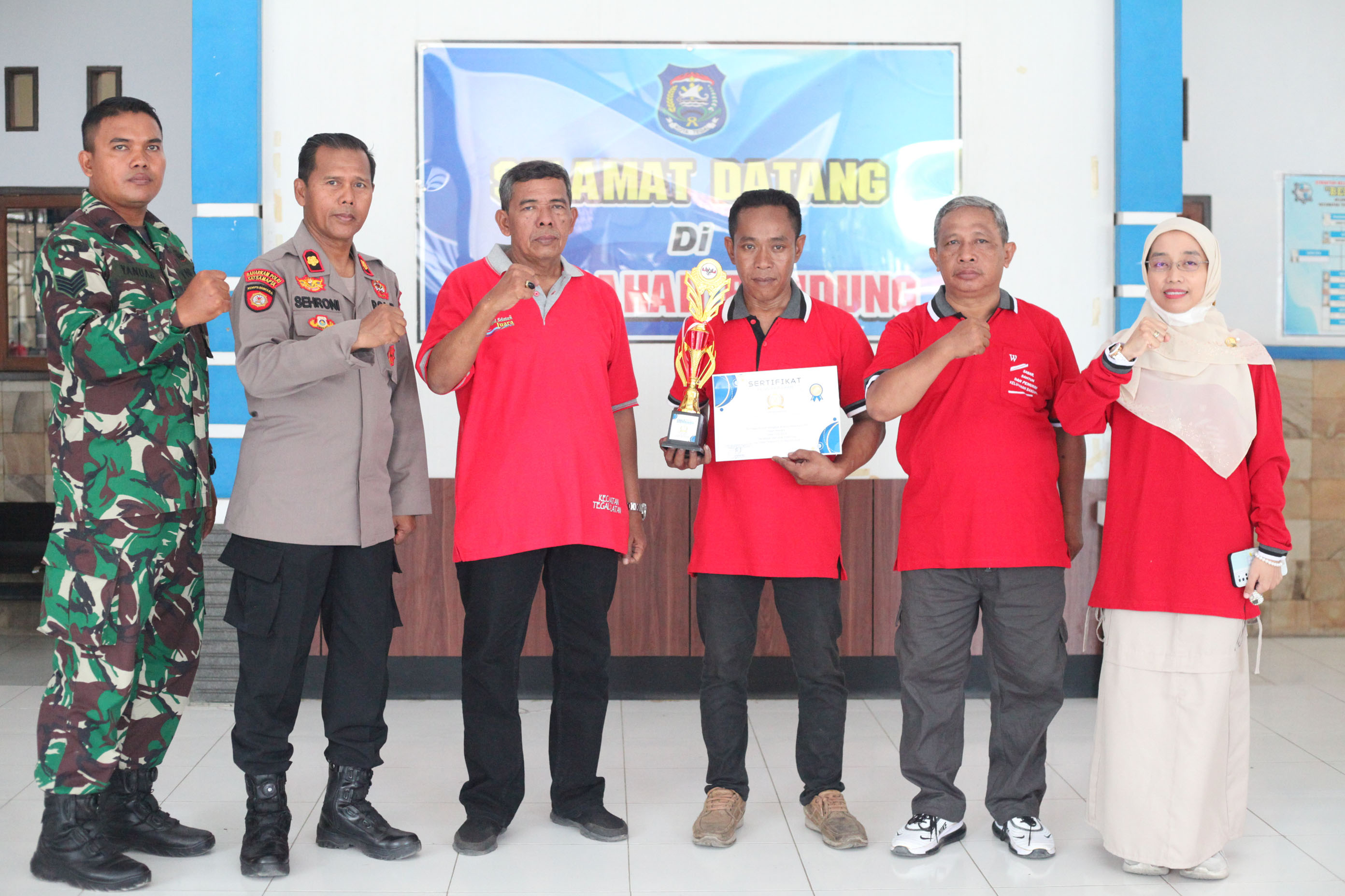 Kelurahan Bandung Bercahaya Raih Juara II Terbaik Alat TTG