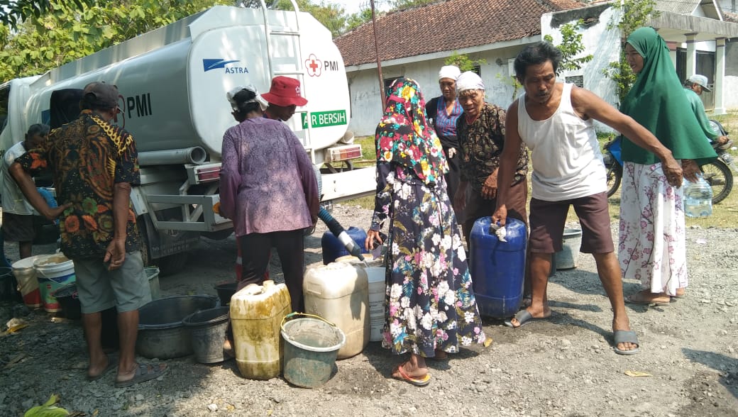 Warga Pantura Kabupaten Tegal Kesulitan Air Bersih, Sumur Mengering