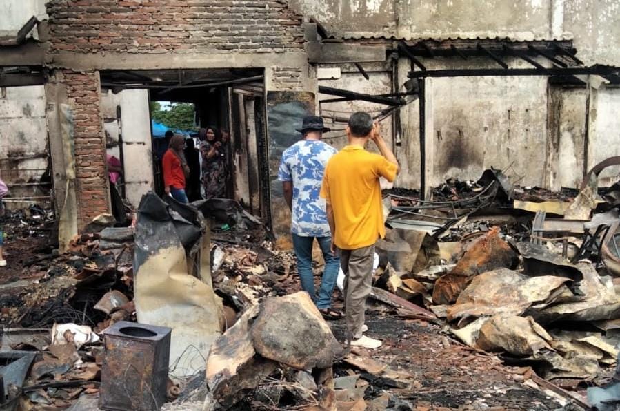 Ratusan Kios dan Los Pasar Karanggede Ludes Terbakar, Pedagang Rugi Besar