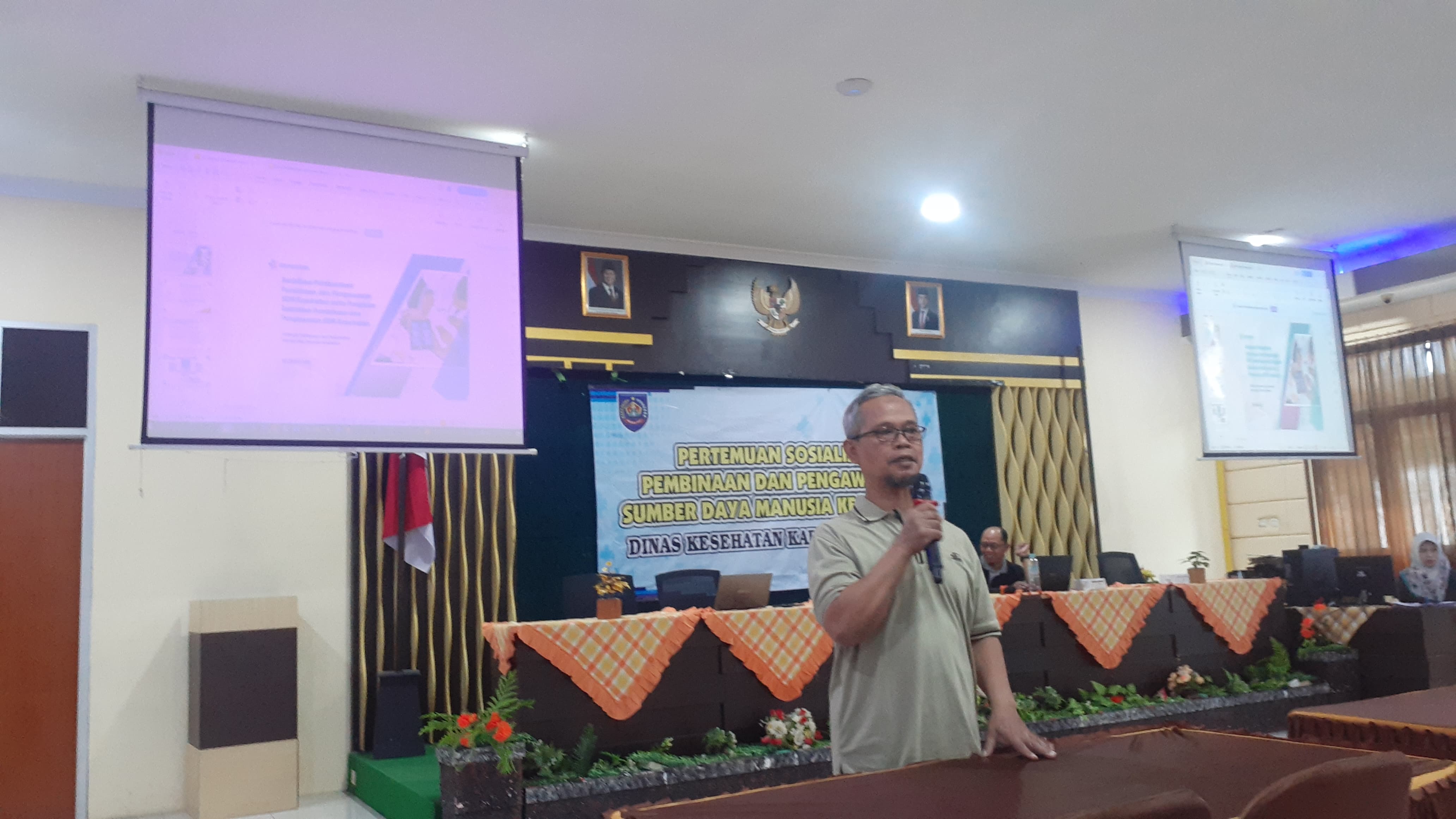 Dinkes Kabupaten Tegal Sosialisasikan Pembinaan dan Pengawasan SDM Kesehatan