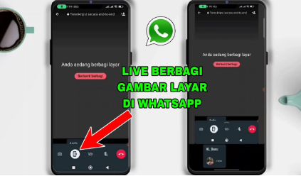 Cara Mudah Berbagi Layar WhatsApp Saat Video Call