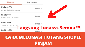 Cara Melunasi Shopee Pinjam dengan Mudah