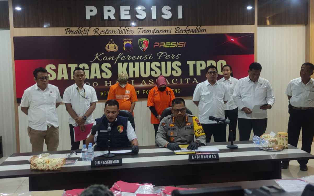 Polda Jateng Ungkap 28 Kasus TPPO, Libatkan 29 Tersangka dan 40 Korban