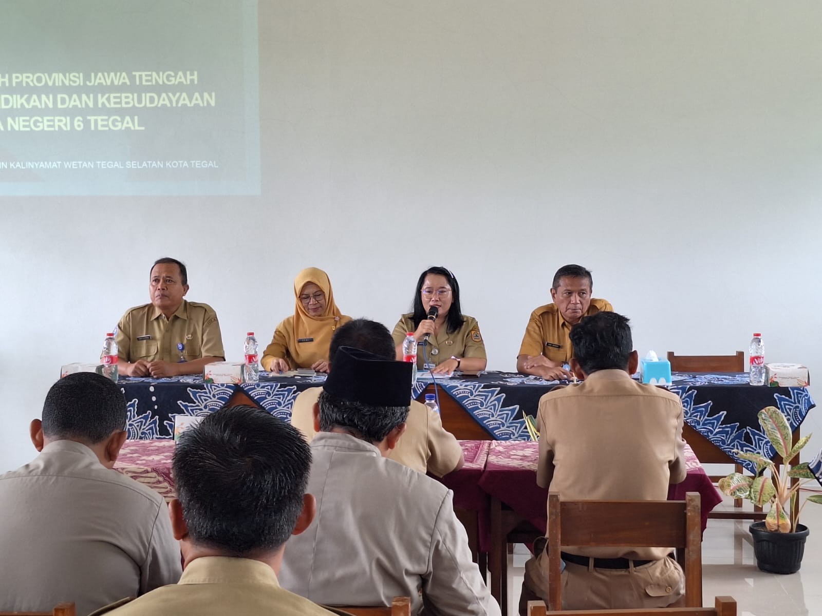 Cabang Dinas Pendidikan Wilayah X1 Tegal Sosialisasikan SPMB SMA dan SMK, Orang Tua Dihimbau Pantau Website