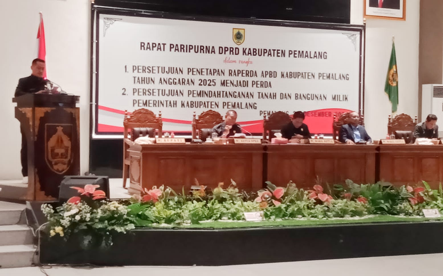 Bupati Pemalang Bersyukur APBD 2025 Selesai Pembahasan hingga Ditetapkan Menjadi Perda