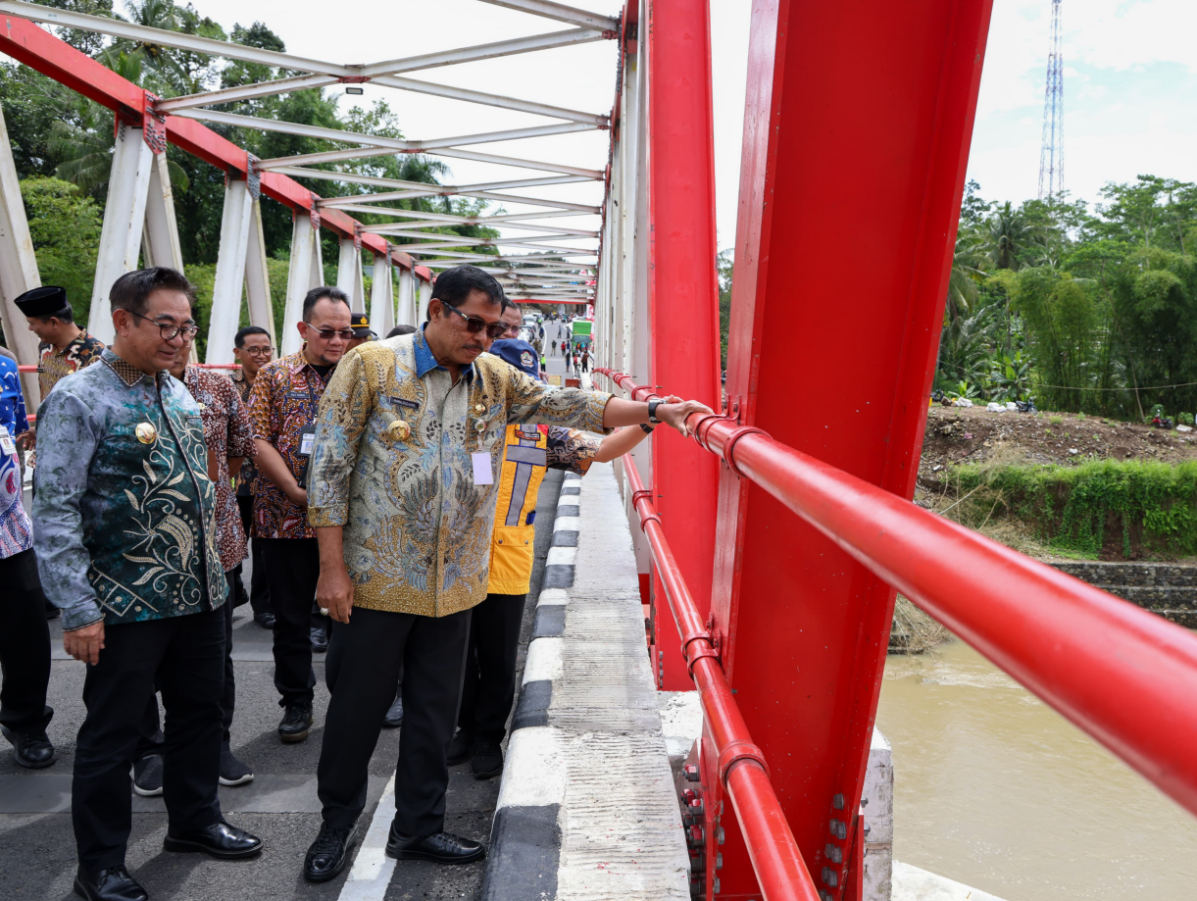 Jembatan Baru Penghubung Magelang Resmi Dibuka, Diberi Nama Jembatan Sucipto Suwigo