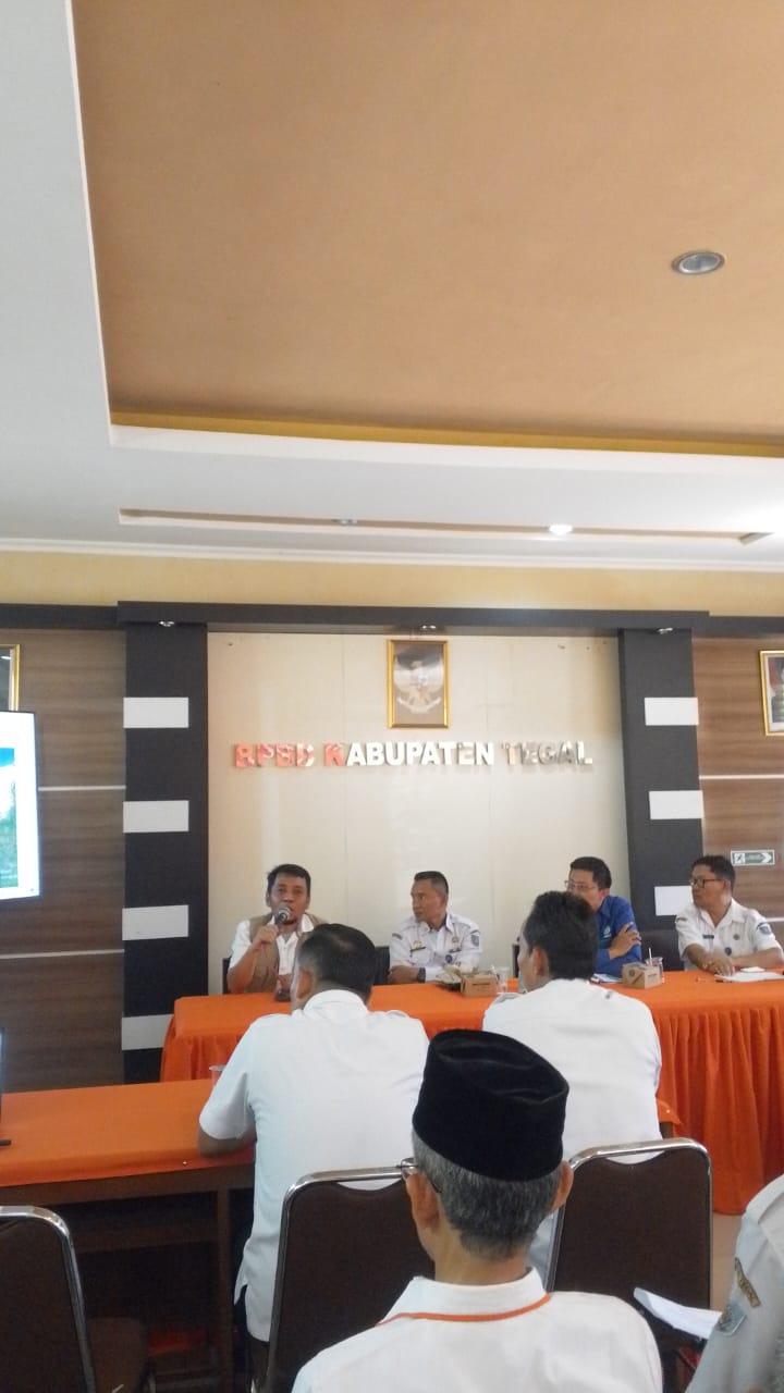 BPBD Kabupaten Tegal Rapatkan Barisan Antisipasi Musim Kemarau  