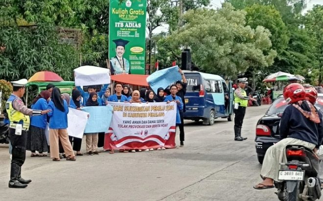 PMII Kabupaten Pemalang Deklarasi Pemilu Damai 