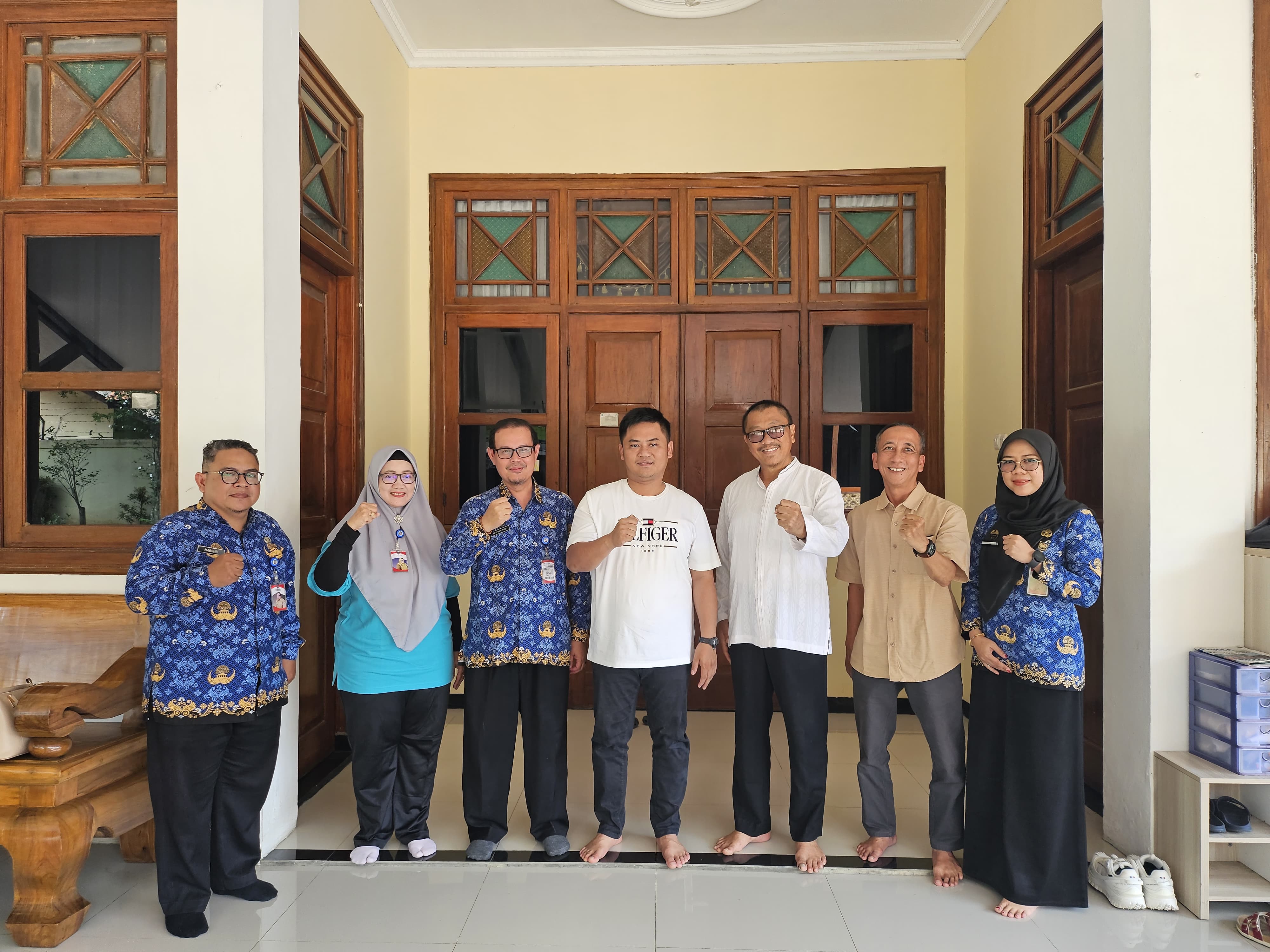 Libatkan Peran Pramuka dalam Pemberantasan TBC, PPTI Cabang Tegal Audiensi Bupati