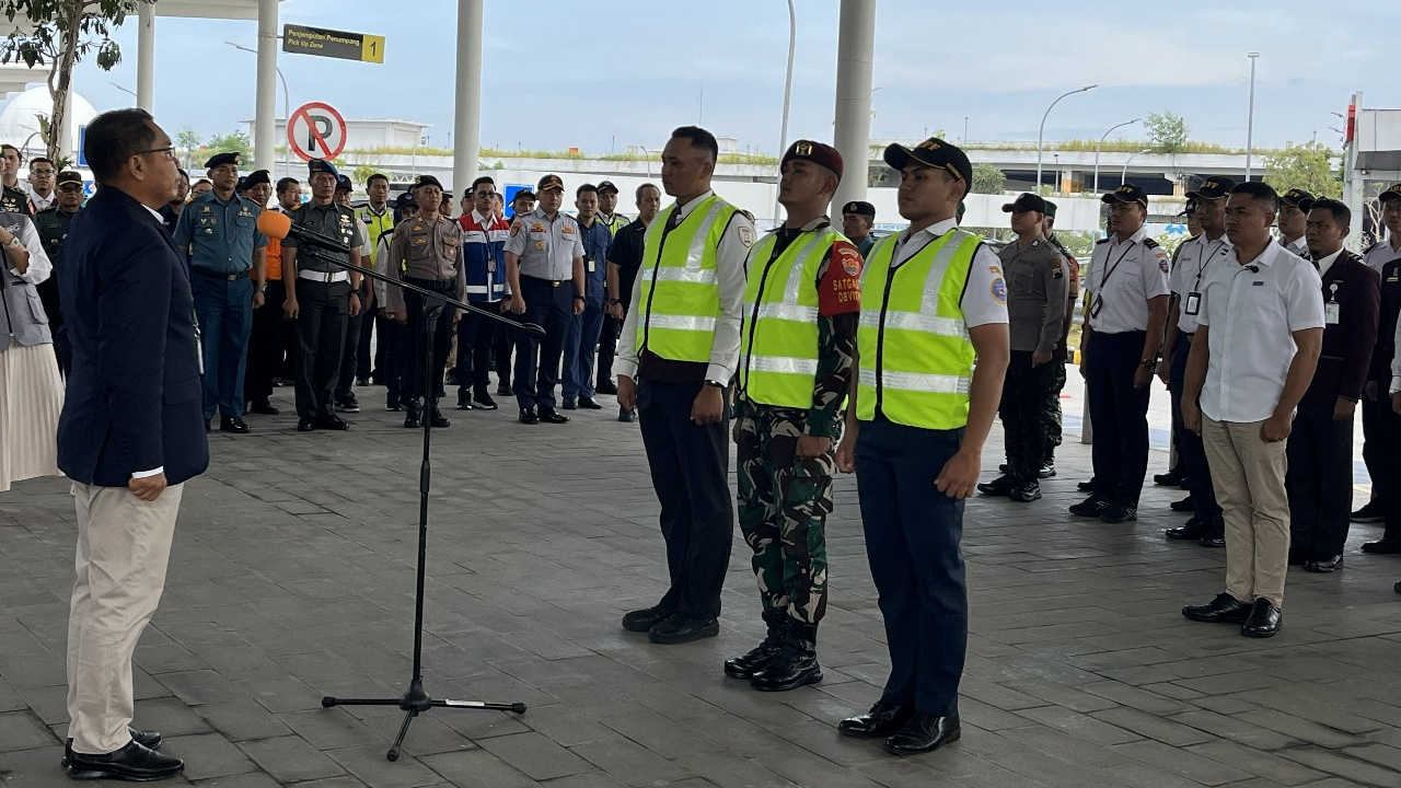 Bandara Ahmad Yani Semarang Siagakan 288 Personel Hadapi Nataru 2025/2026, Penumpang Diprediksi Naik 4,5%