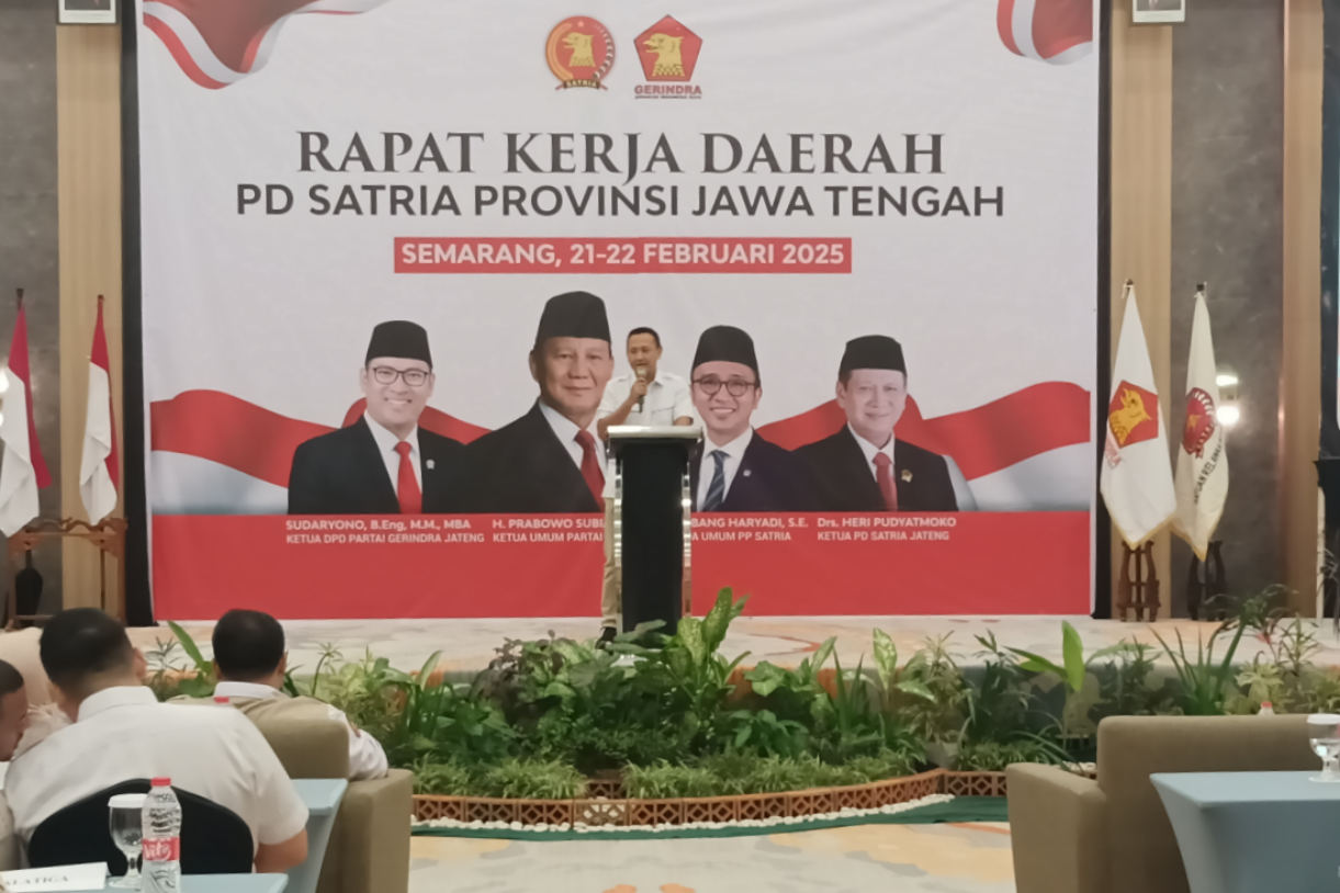 Satria Jateng Perkuat Posisi, Dorong Kader Gerindra di Jabatan Strategis