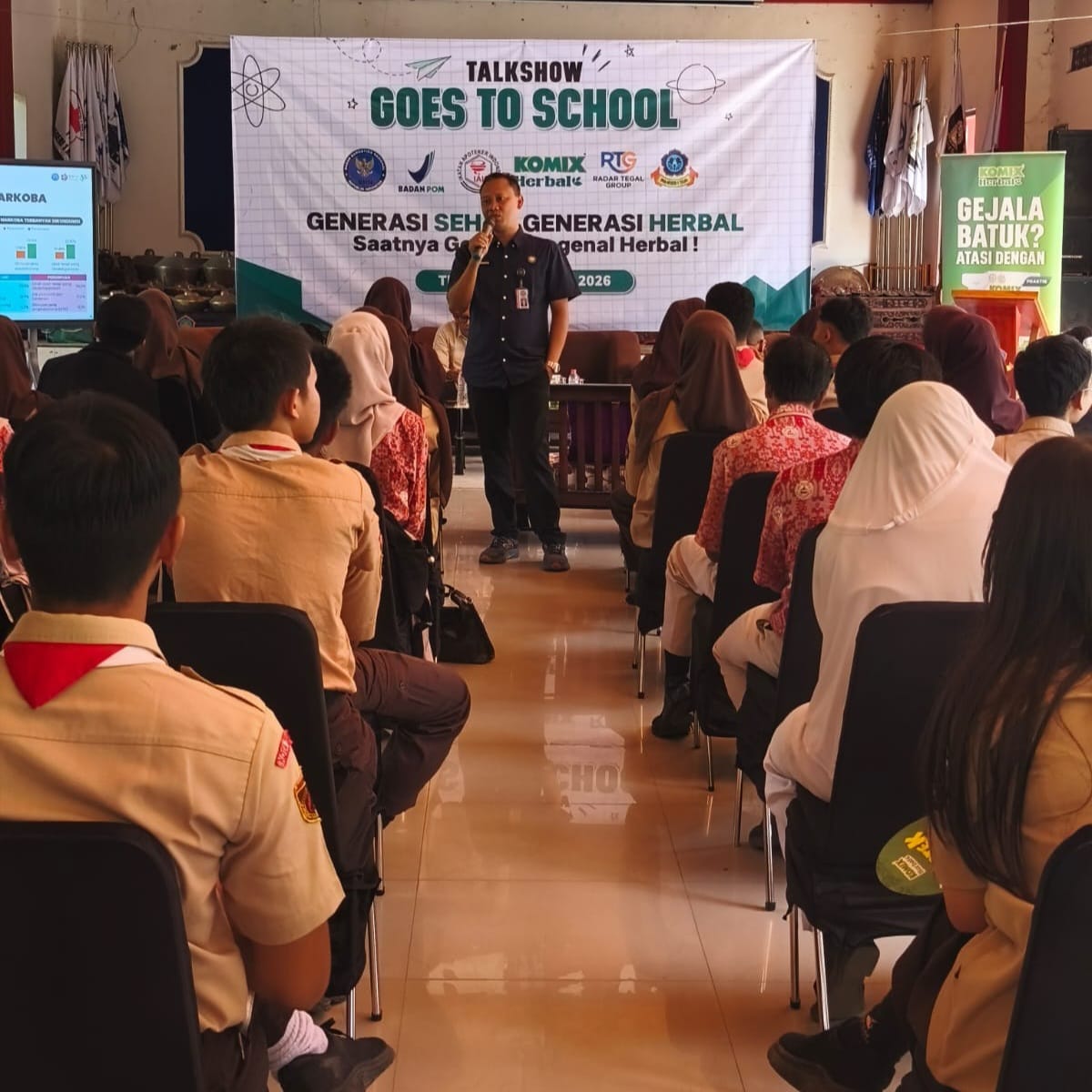 Gandeng Radar Tegal Grup, Komik Herbal Gelar Talkshow Ajak Gen Z Kenali Manfaat Herbal 