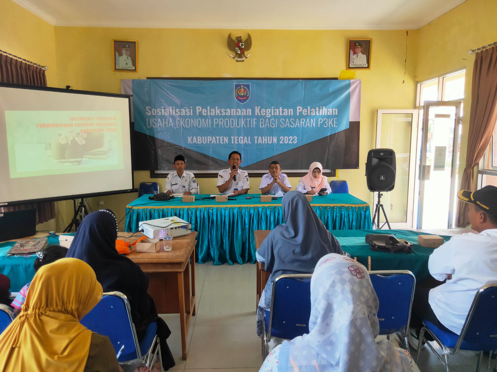 CATAT! Dinsos Kabupaten Tegal Gelontoran Program Usaha Ekonomi Produktif