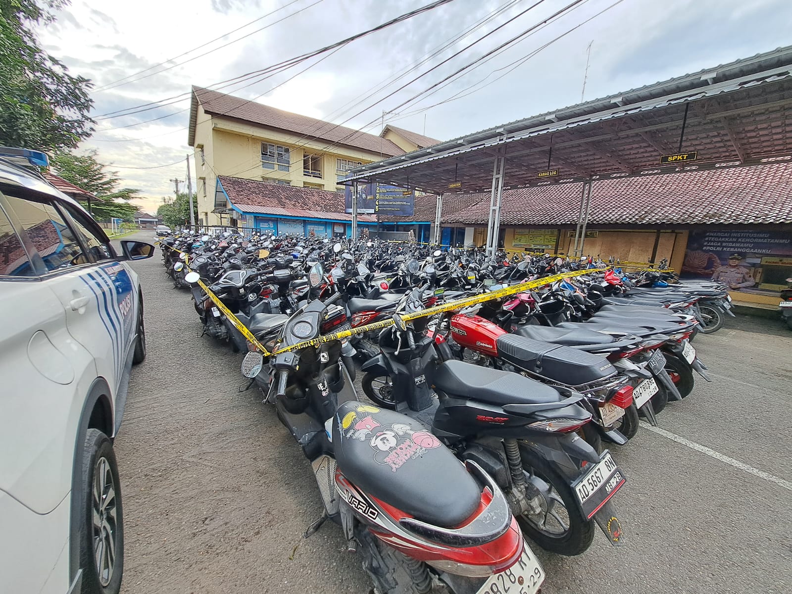 Operasi Aksi Balap Liar, Polisi Amankan 212 Unit Motor