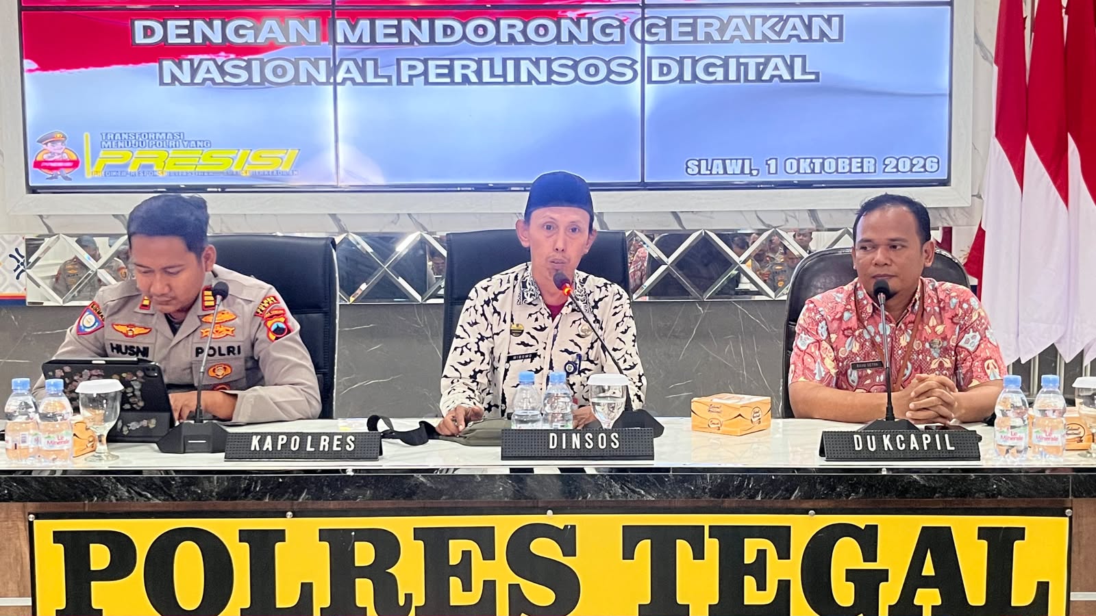 Polres Tegal Berkolaborasi dengan Dinsos Perkuat Perluasan Agen Perlinsos  