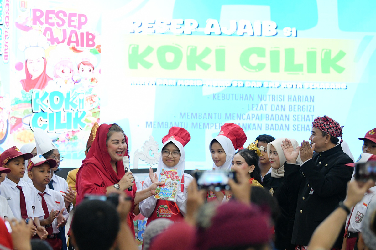 Peringati Sumpah Pemuda, Wali Kota Semarang Luncurkan Buku Koki Cilik