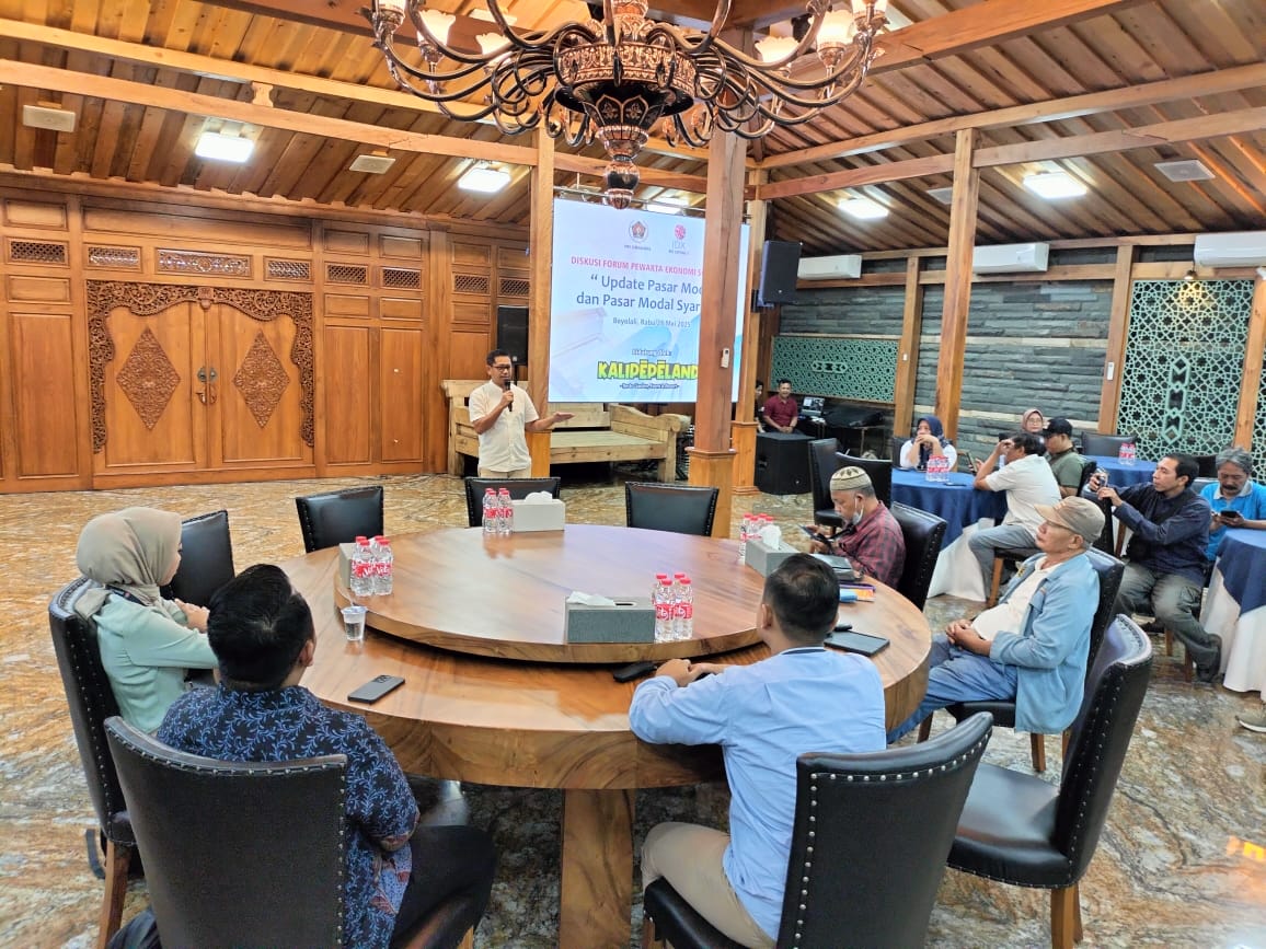 Kolaborasi Wartawan dan Dunia Usaha, PWI Solo Bahas Literasi Pasar Modal di Kalipepe Land