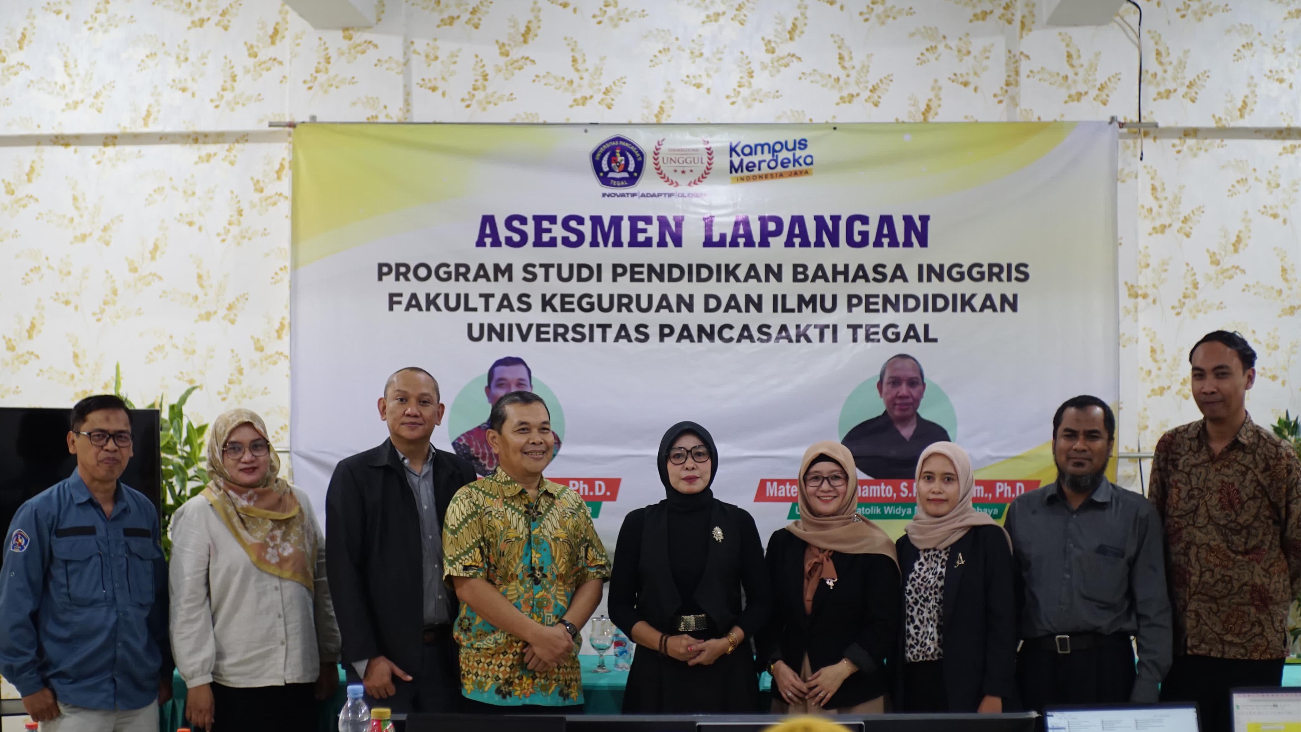Luar Biasa! Kini Giliran Prodi PBI FKIP UPS Tegal Raih Akreditasi Unggul