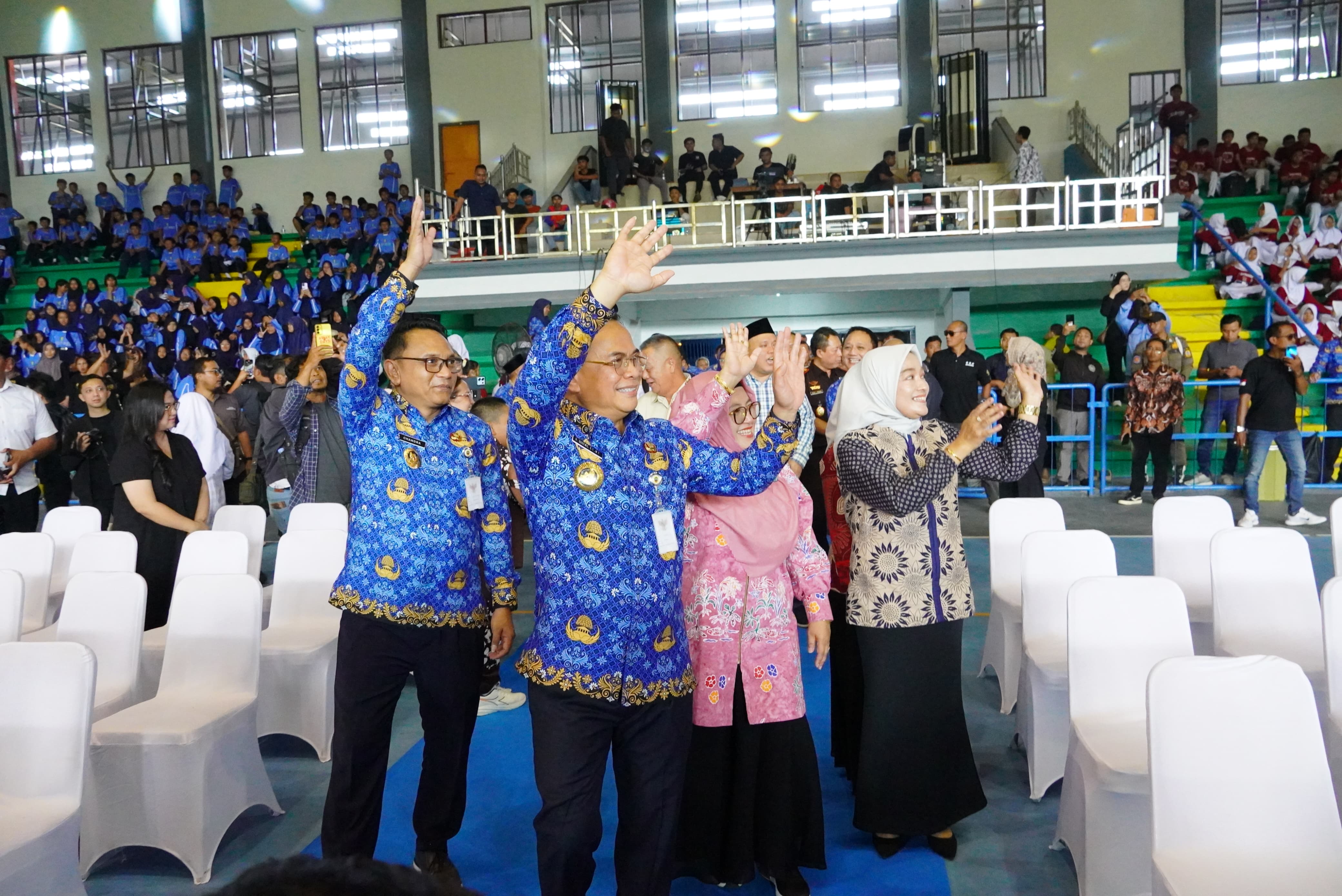 GOR Pesantenan Dipermak Ulang Tambah Kemegahan dan Keindahan Kota Pati.