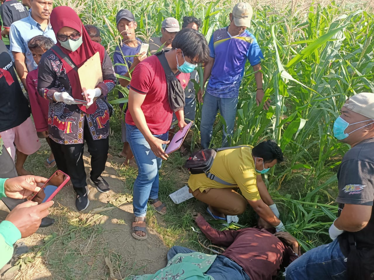 Warga Wlahar Gempar, Ada Mayat di Tepi Sungai Pemali