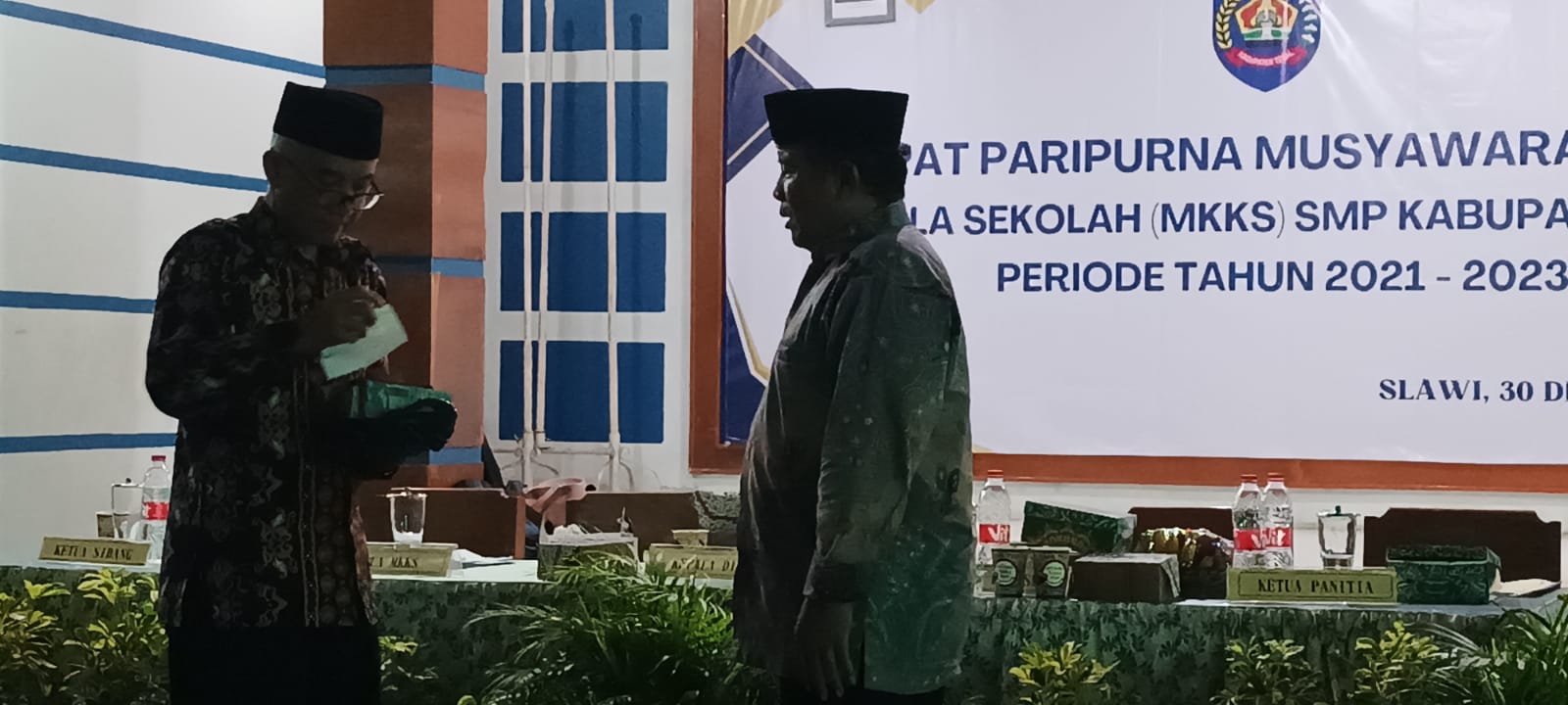 Pemilihan Ketua MKKS SMP Kabupaten Tegal 