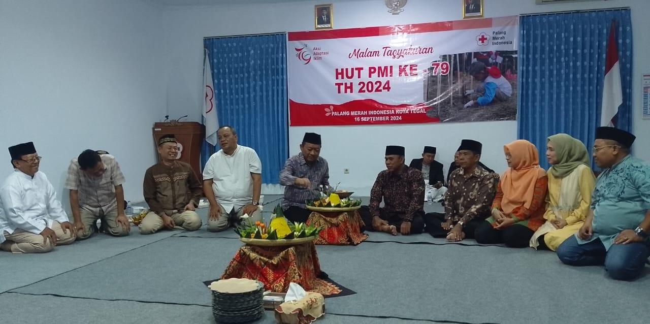 PMI Kota Tegal Adakan Tasyakuran HUT ke-79 