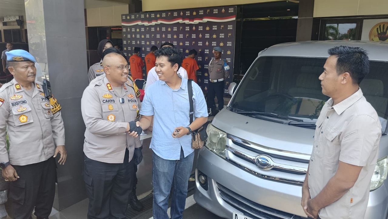 Sempat Kejar-kejaran di Tol, Aparat Polres Batang Bekuk Sindikat Maling Mobil Pantura Jateng