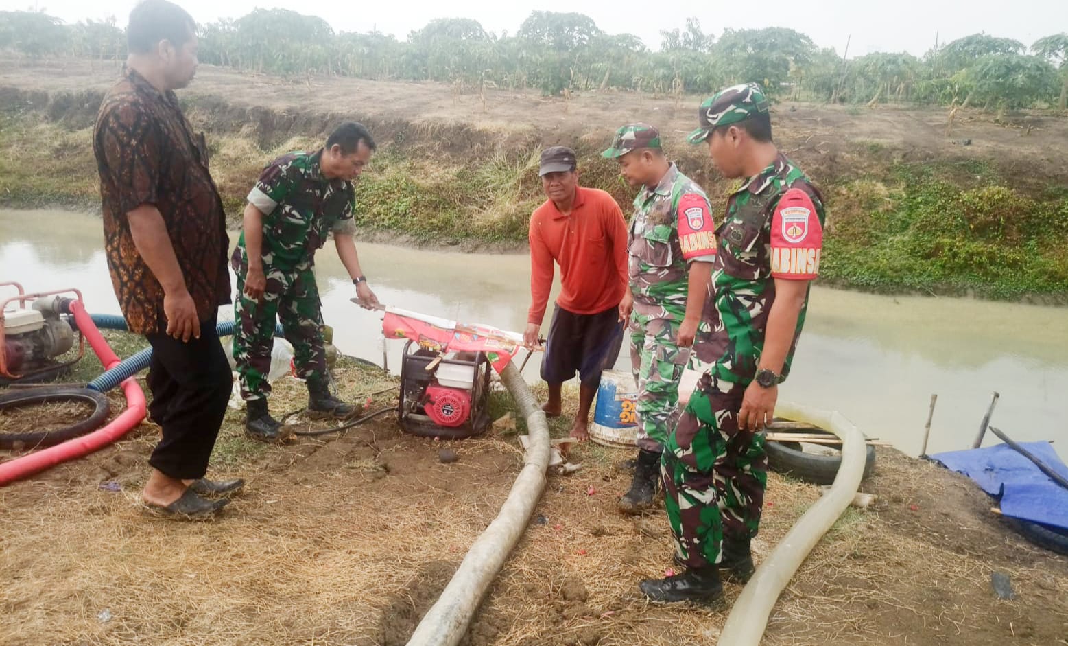 Kodim Pemalang Laksanakan Program PAT dan Pompanisasi 