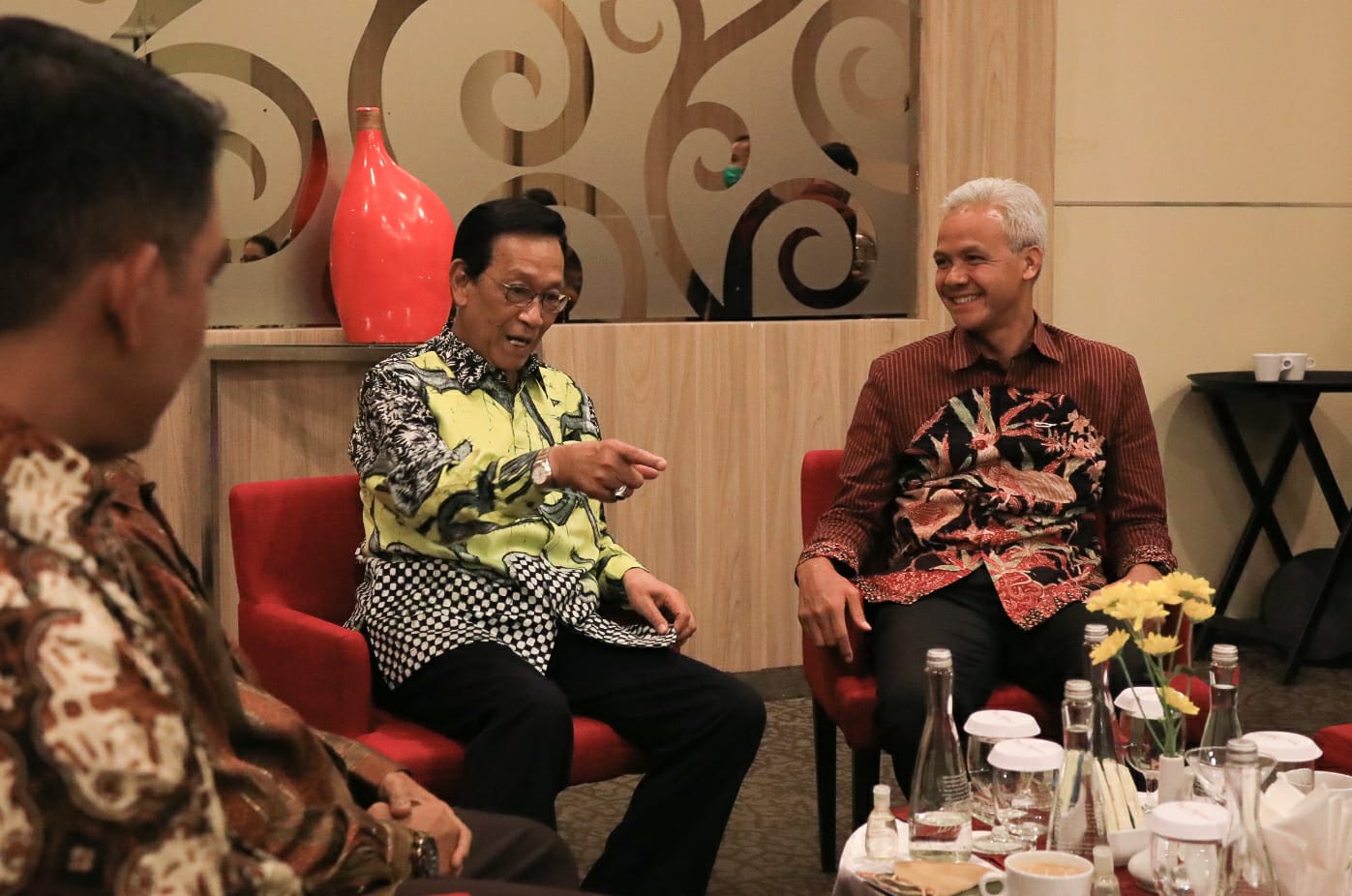Bareng Sri Sultan Hamengkubowono X, Ganjar Buka Kongres Kebudayaan Jawa III