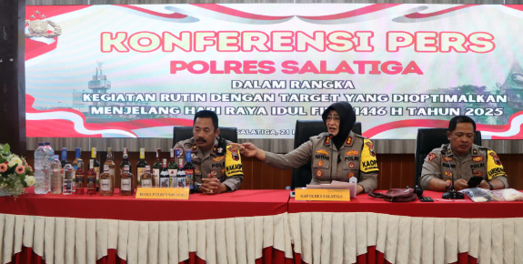 Polres Salatiga Klaim Hasil Operasi Cipta Kondisi Kamtibmas Melebihi Target